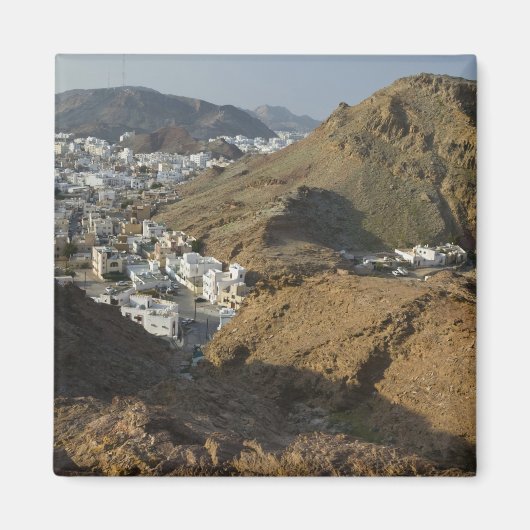 Oman, Muscat, Ruwi/Al Hamriyah. Ansicht von Ruwi / Magnet (Vorne)