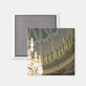 Oman, Muscat, Sultan Qaboos Moschee Magnet (Vorderseite/Rückseite)