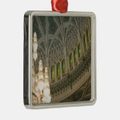 Oman, Muscat, Sultan-Qaboos-Moschee Silbernes Ornament (Rechts)