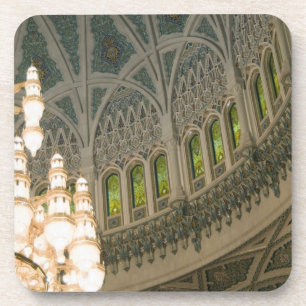 Oman, Muscat, Sultan-Qaboos-Moschee Untersetzer