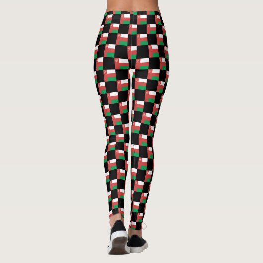 Oman-Muster Leggings (Rückseite)