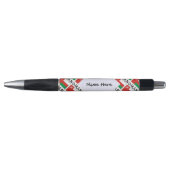 Oman Omani Flag Tiled Personalisiert Kugelschreiber (Vorderseite)