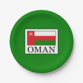Oman Pappteller (Vorderseite)
