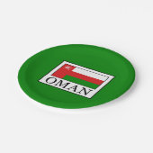 Oman Pappteller (Schrägansicht)