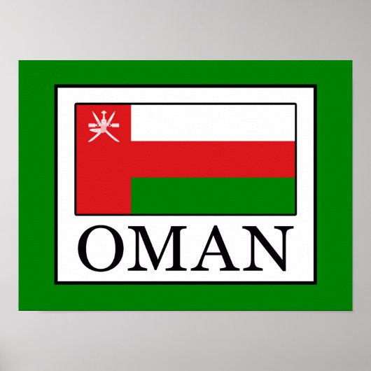Oman Poster (Vorne)