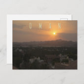 Oman Postkarte (Vorne/Hinten)