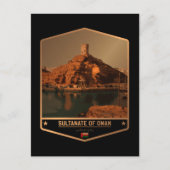 Oman Postkarte (Vorderseite)