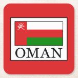 Oman Rechteckiger Pappuntersetzer<br><div class="desc">Oman</div>