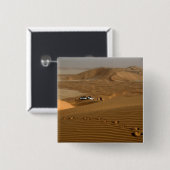 Oman, Rub Al Khali Wüste, die auf den Dünen fährt Button (Vorne & Hinten)