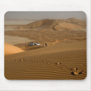 Oman, Rub Al Khali-Wüste, Fahren auf den Dünen Mousepad