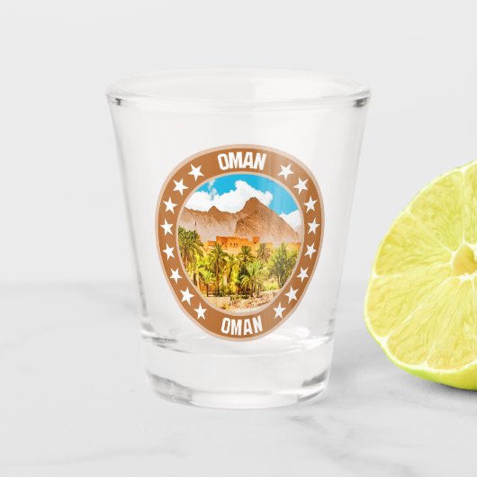 Oman Schnapsglas (Vorderseite)