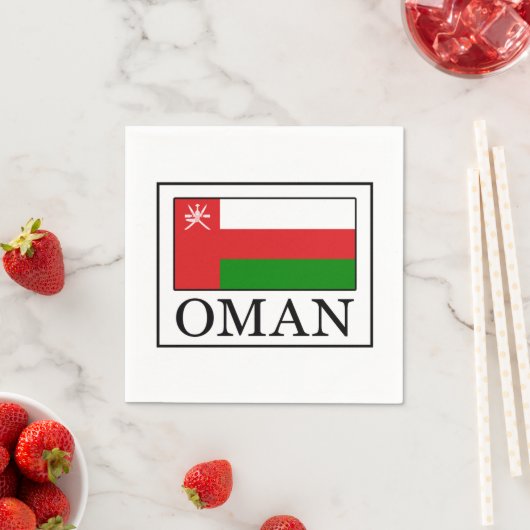 Oman Serviette (Beispiel)