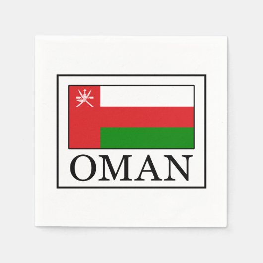 Oman Serviette (Vorderseite)