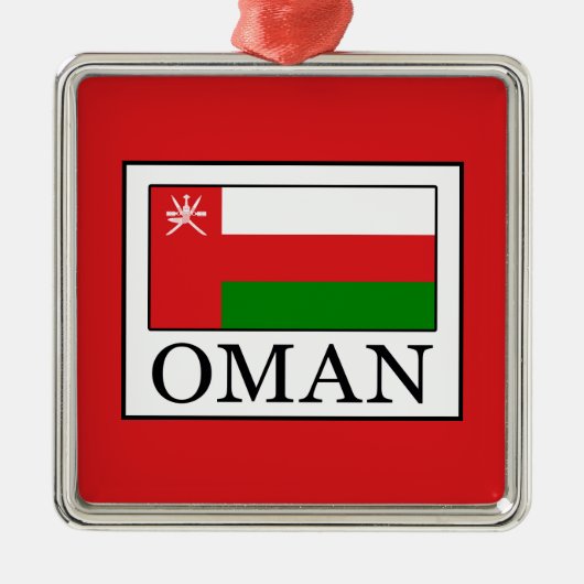 Oman Silbernes Ornament (Vorne)