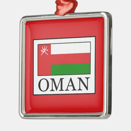 Oman Silbernes Ornament (Links)