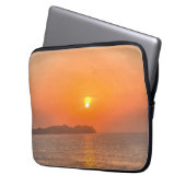 Oman Sunset vom Schiff Laptopschutzhülle (Vorderseite Links)