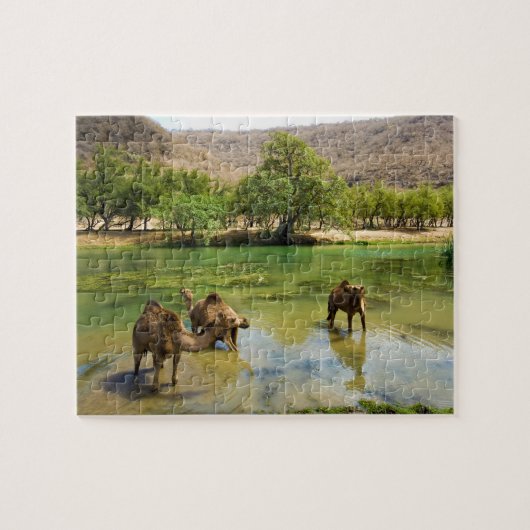 Oman, Wadi Darbat Puzzle (Horizontal)