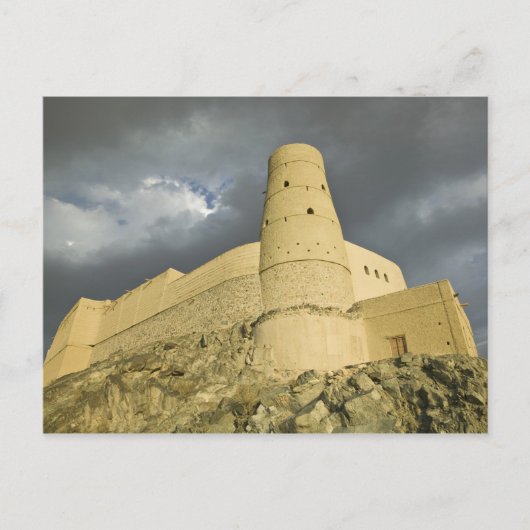 Oman, Western Hajar, Bahla. Bahla Fort Postkarte (Vorderseite)
