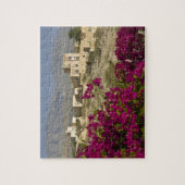 Oman, Western Hajar Mountains, Al Hamra. Stadt Puzzle (Vertikal)