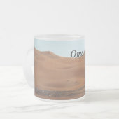 Oman-Wüste Mattglastasse (Vorderseite Links)
