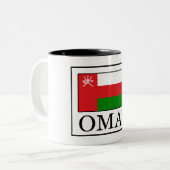 Oman Zweifarbige Tasse (Vorderseite Links)
