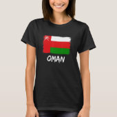Omani Flag Oman T-Shirt (Vorderseite)
