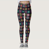 Omaquadrate Leggings (Vorderseite)