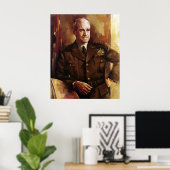 Omar Bradley Poster (Heimbüro)