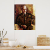 Omar Bradley Poster (Küche)