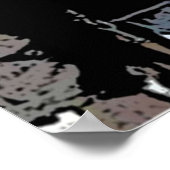 Omar Little The Wire Character Art Michael K Willi Poster (Ecke)