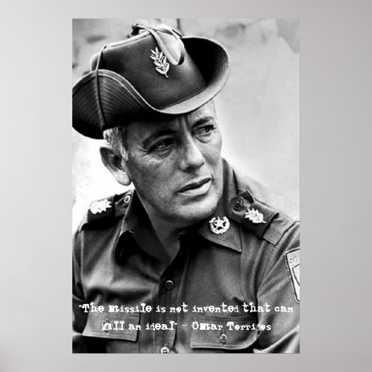Omar Torrijos Poster (Vorne)