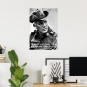 Omar Torrijos Poster (Heimbüro)