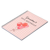 Oma's 90. Geburtstag Notizblock (Linke Seite)