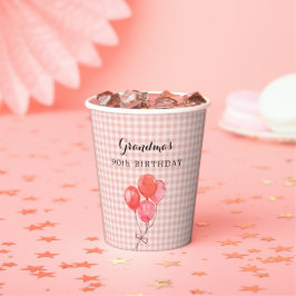 Oma's 90. Geburtstag Pappbecher