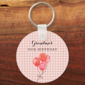 Oma's 90. Geburtstag Schlüsselanhänger (Vorderseite)