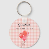 Oma's 90. Geburtstag Schlüsselanhänger (Rückseite)
