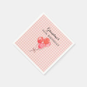 Oma's 90. Geburtstag Serviette (Ecke)