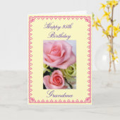 Oma's 95. Geburtstag Karte (Gelbe Blume)