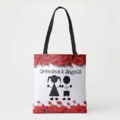 Oma's Angels Children Silhouette Tasche (Vorderseite)