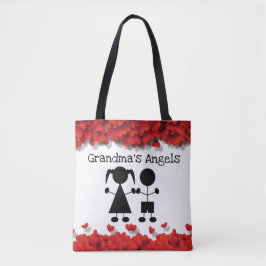 Oma's Angels Children Silhouette Tasche
