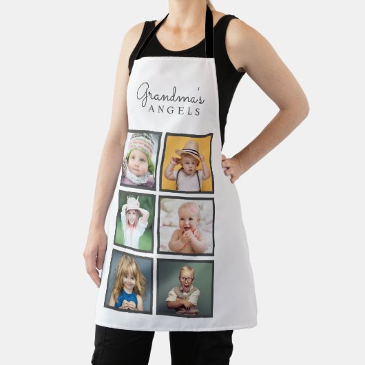 Oma's Angels Custom Six Foto Template Schürze (InSitu)