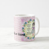 Omas Baby Mädchen   Kaffeetasse (VorderseiteRechts)