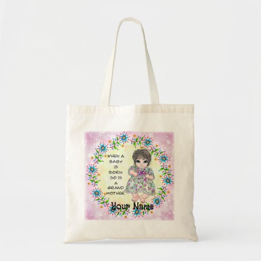 Omas Baby Mädchen Tragetasche (Vorne)