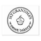 Oma's Bäckerei Geschenk hausgemachte Logo Custom Gummistempel (Prägung)