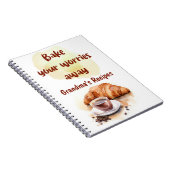 Omas Backrezeptbuch-Organizer Küche  Notizblock (Rechte Seite)