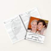 Oma's Best Recipes Cookbook Foto-Notebook Notizblock (Innenseite)