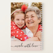 Oma's Best Recipes Kochbuch 6 FotoCollage Notizblock (Rückseite)