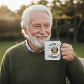 Omas bester Opa-Foto-Becher – Geschenk für Opa Tasse
