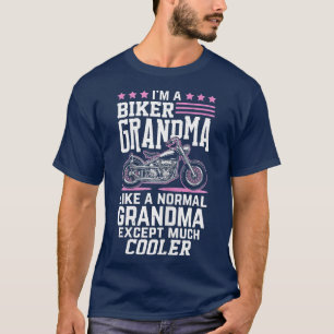 Omas Biker-Dame Motorrad-Oma Biker-Oma T-Shirt