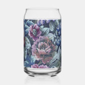 Oma's Blumencockmuster-Bild Dosenglas (Vorderseite)